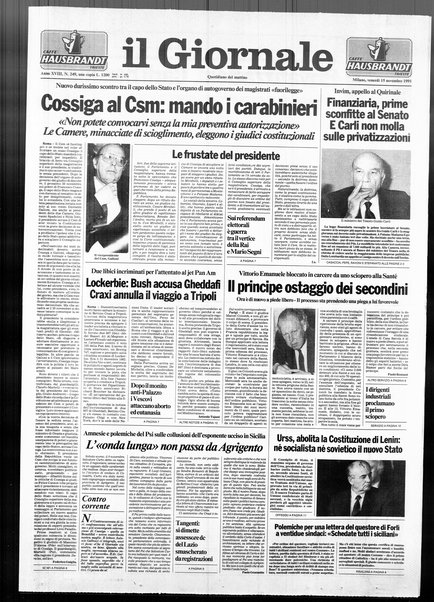 Il giornale : quotidiano del mattino